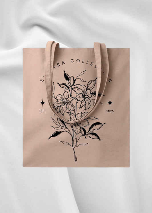 Totebag Lilies Rope